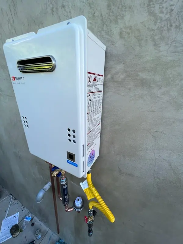 Tankless water heater installation for Galt homes